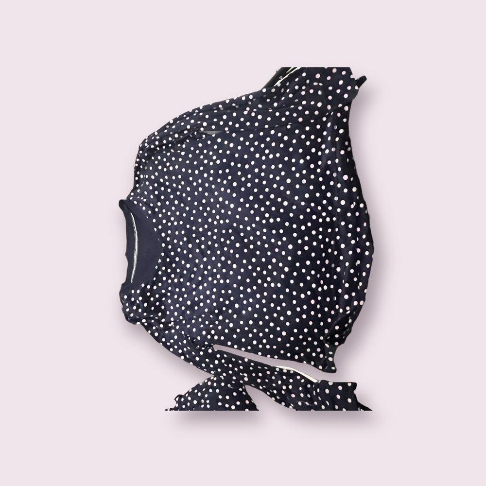 Nautica Flannel Polka Dot 2 piece pajamas